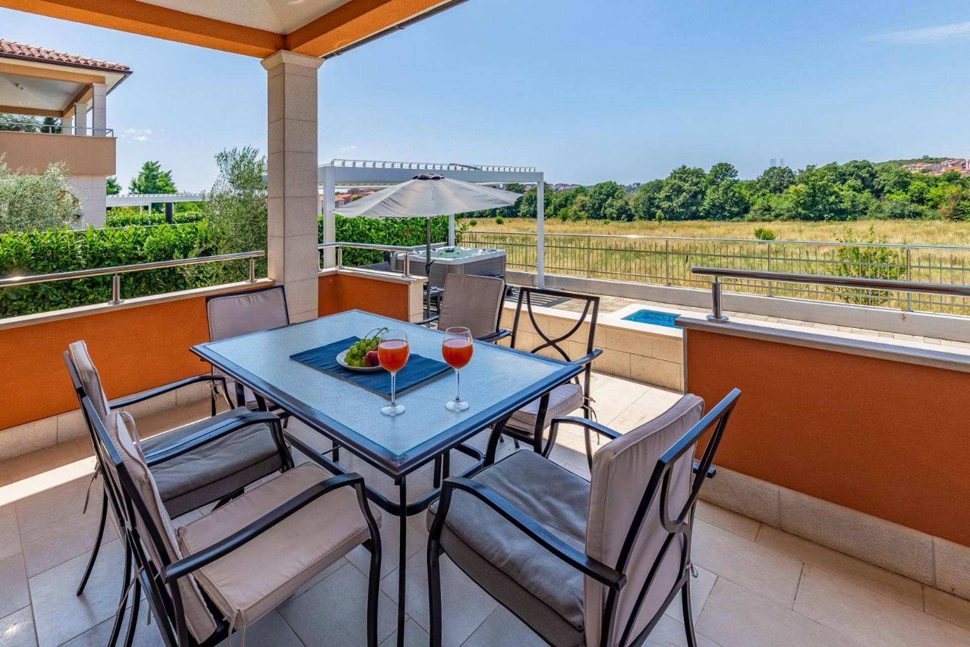 Villas Lotus With Pool And Jacuzzi Pula Luaran gambar